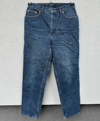 Levis 726 granatowe spodnie W34 L32 vintage Levi’s Strauss