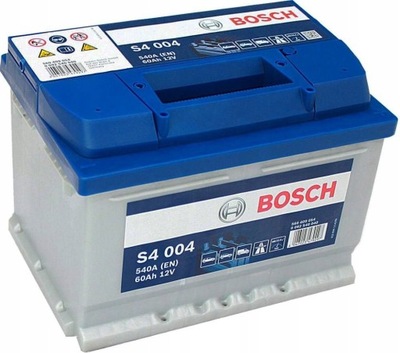 BATERÍA BOSCH S4 004 60AH 540A L-  