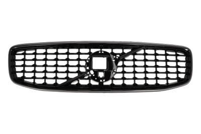 Volvo v90 s90 lift 2020- r-design решётка радиатора full black pod радар фото №1