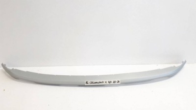 Opel crossland x 2020-2024 lift молдинг бампера перед 39172268 фото №1