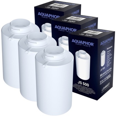 3x WKŁAD FILTR DO DZBANKA AQUAPHOR J.SHMIDT JS 500