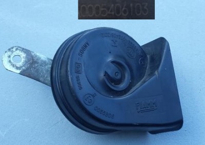 Клаксон сигнал звуковий mercedes 0005406103 фото №1
