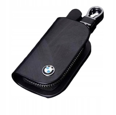 FORRO CUERPO KEYLESS CASE LLAVES BMW CUERO NEGRO  