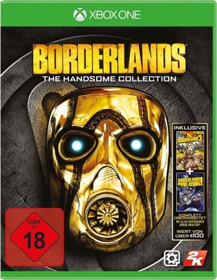 Xbox One S X Series Borderlands Hands Nowa w Folii