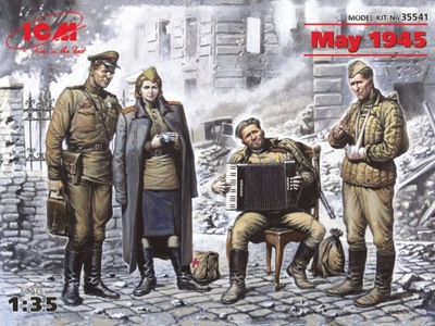 May 1945 - po zwycięstwie 4 figures 1:35