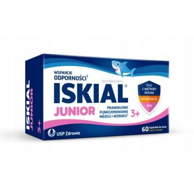 ISKIAL JUNIOR dla dzieci 60 kapsułek do żucia