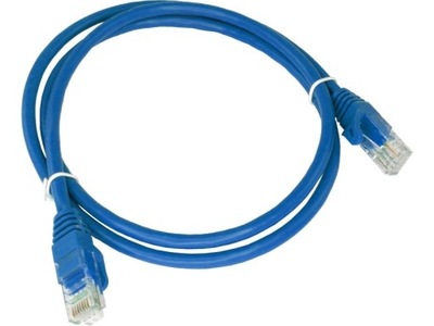 Patch-cord U/UTP kat.6a LSOH 0.25m niebieski