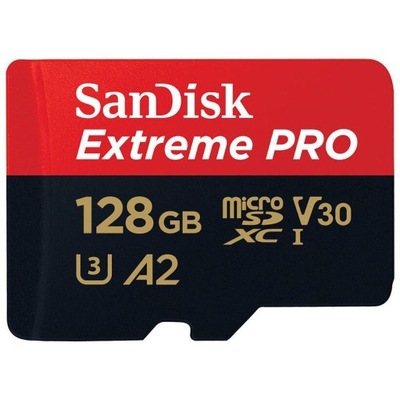 Pamięć microSDXC 128GB SanDisk Extreme PRO 200MB/s