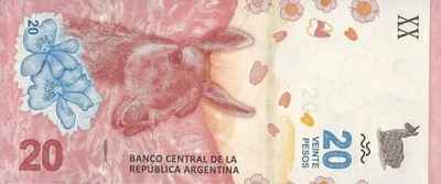 Argentyna - 20 Pesos - 2017 - P361 - St.1