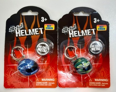 BRELOCZEK KASK ZAWIESZKA DO KLUCZY METAL HELMET