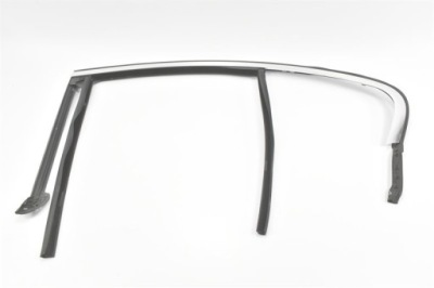 Прокладка скло двері лівий задня молдинг хром 7381281 bmw g30 фото №1