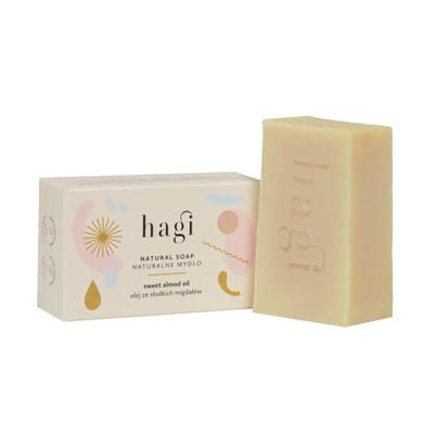 HAGI Cosmetics Naturalne mydło z olejem migdałowym