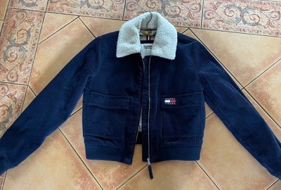 TOMMY HILFIGER KURTKA SHERPA SZTRUKS NA BARANKU M