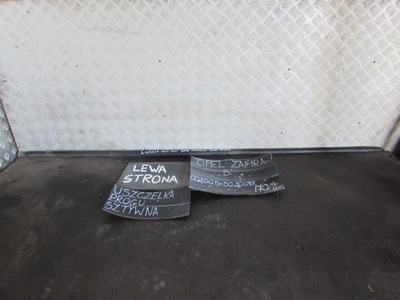 Прокладка порог левая opel zafira b 05-08r фото №1