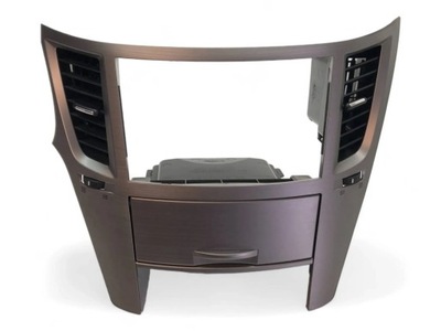 Subaru outback 4 iv br 2010r бардачок консоли панель воздуховод корпус радио фото №1