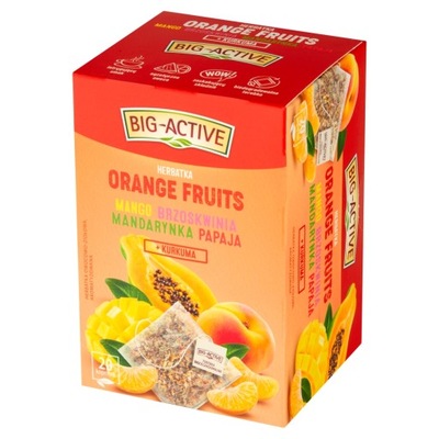 Big-Active Orange Fruits Herbatka 40g (20x2g)