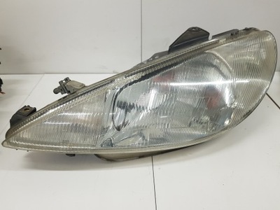 Лампа левая передняя peugeot 206 9640559580 фото №1