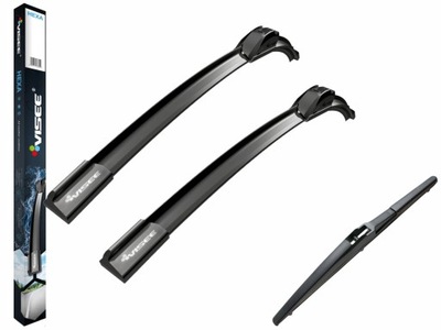 WIPER BLADES VISEE FRONT + REAR FOR LEXUS GX TOYOTA HIGHLANDER LAND CRUISER  