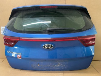 Kia sportage iv lift кришка багажника комплектна колір b3 ідеальний стан фото №1
