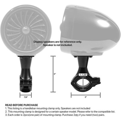 AILEAP VOLANT PORECZ DE PROTECTION FIXATION ZACISKOWE D'ENSEINTES ACOUSTIQUES POUR S~11150 - milautoparts-fr.ukrlive.com