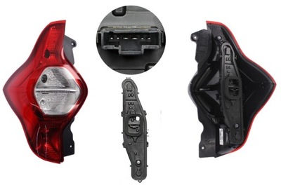 Лампа задняя левая dacia lodgy 2012- valeo фото №1