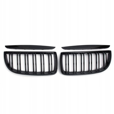 BMW E90 E91 2005-2008 GRILL NERKI M3 CZARNY POŁYSK