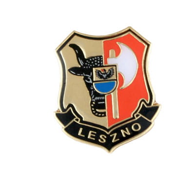 Herb Leszno - przypinka