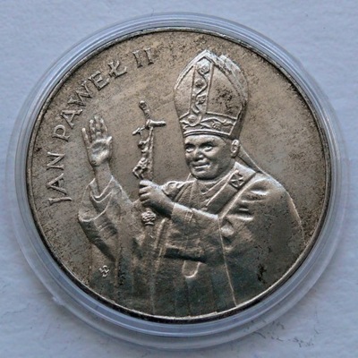 PRL - 10000 zł 1987 r. JAN PAWEŁ II - srebro Ag (3