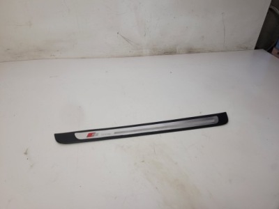 Молдинг порог правый перед audi a4 b8 8k0853374b фото №1