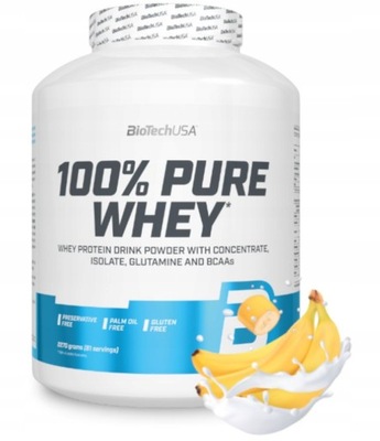 Biotech 100% Pure Whey 2270g Banana