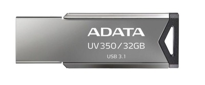 Adata, Pendrive UV350 32GB USB 3.1, metallic