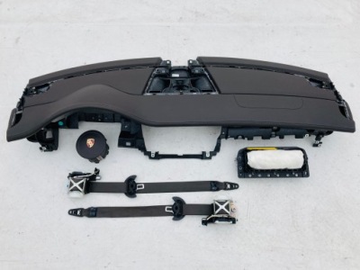 Porsche panamera 970 коричневый приборная панель консоль подушки безопасности фото №1