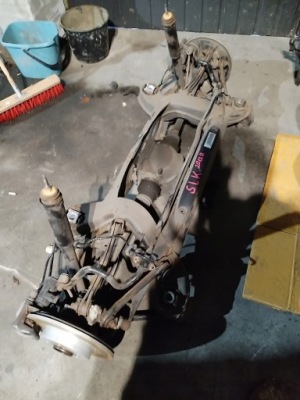 Mercedes r172 w172 slk lift підрамник задня балка підрамник фото №1