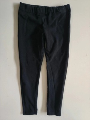 H&M CZARNE LEGGINSY JEGGINSY MESZEK R.122