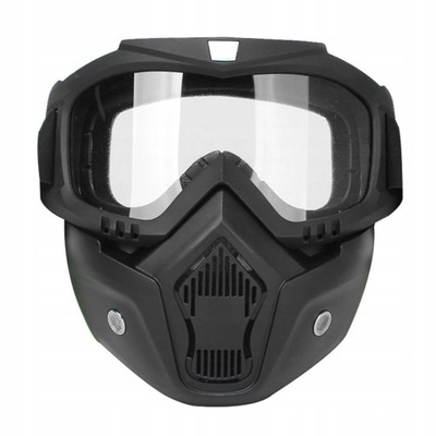 GAFAS ESQUÍS DE PROTECCIÓN CON CAPO PARA MOTOCICLETA  