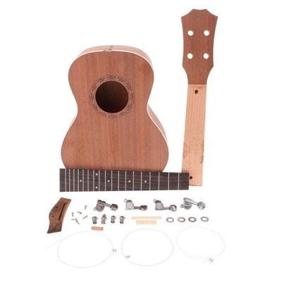 23-calowa drewniana gitara Ukulele dla małych