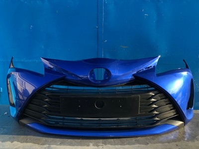 Toyota yaris iii lift бампер перед передний 17- фото №1