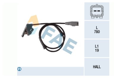 SENSOR ABS CITROEN PEUGEOT  