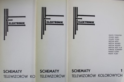 Schematy telewizorów kolorowych 3 Tomy