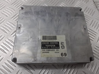 UNIDAD DE CONTROL COMPUTADOR DEL MOTOR TOYOTA AVENSIS T25 2.0 D4D 89661-05690  