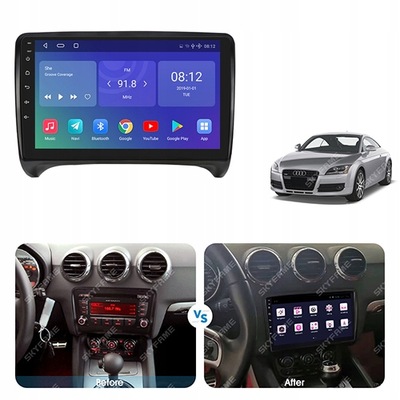 RADIO GPS AUDI TT 8J MK2 2006-2012 ANDROID 4/32GB  