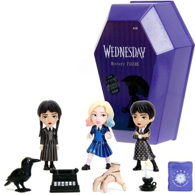 WEDNESDAY METALOWA FIGURKA NIESPODZIANKA RĄCZKA ENID AKC. RODZINA ADDAMSÓW