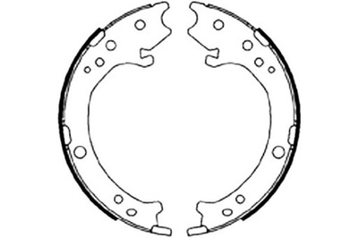 Metelli тормозные колодки тормозные honda cr-v ii 05-06 ручной фото №1