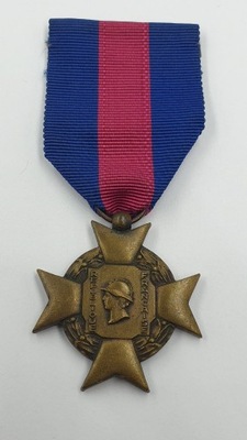 Francja Krzyż Ochotniczej Służby Wojskowej III kl. 1934/57