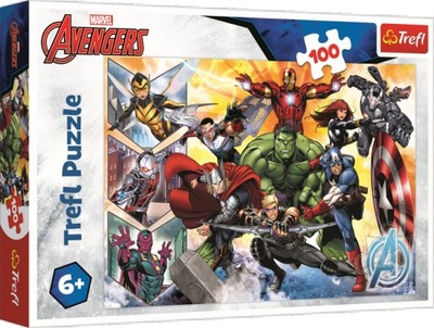 Trefl: Puzzle 100el. - Avengers: Siła Avengersów