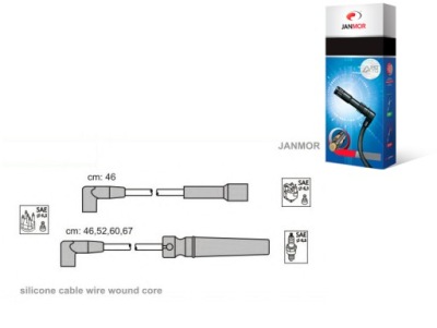 Janmor провода зажигания 7165 300723 ls182190 drl фото №1