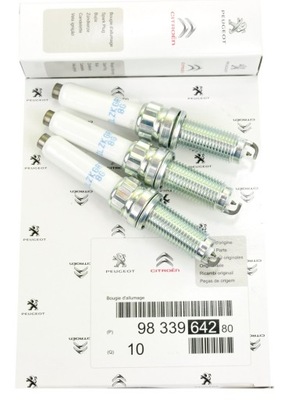 Оригинальный номер свечи зажигания kpl. peugeot 208 2008 308 508 partner rifter 1.2 thp puretech фото №1