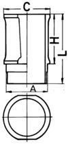 BLOQUE SILENCIOSO CYLINDROWA 89301110  