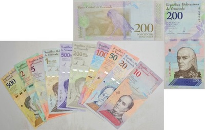 2.gp.Zest.Venezuela, Banknoty szt.11, St.1