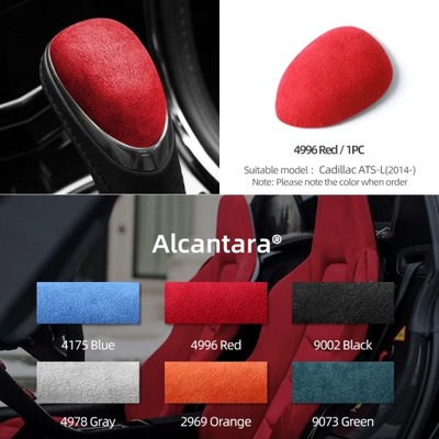 PARA CADILLAC ATS L 2014-2022 ALCANTARA WRAP ABS RECUBRIMIENTO AGARRADEROS ZMIANY~8655  